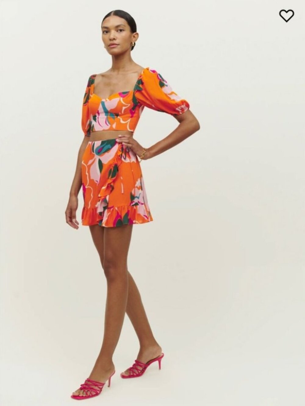 Reformation Sinead Two Piece In Electra